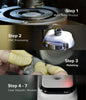 Apple Watch 8 / 7 41mm | Bezel Styling| Graphite (41-09)