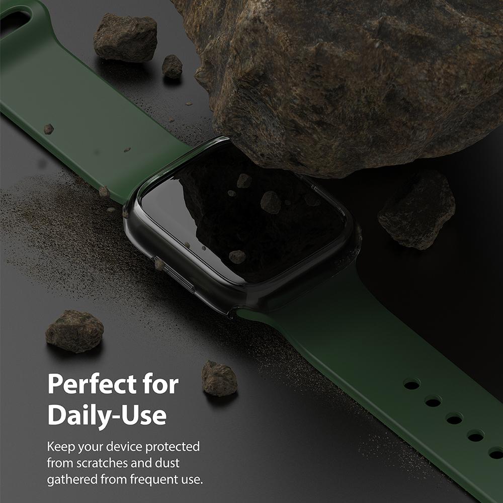 Apple Watch 8 / 7 41mm Case| Slim Series| Clear + Matte Black
