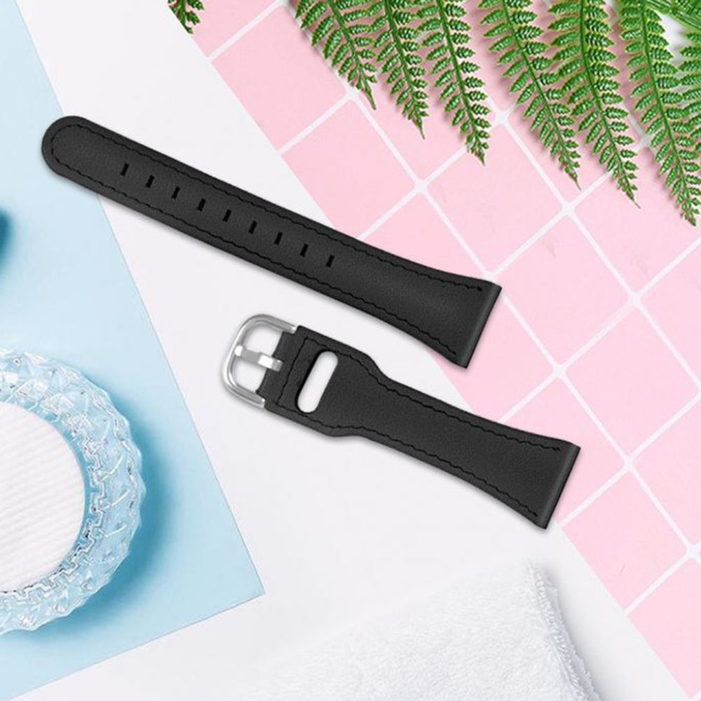 Leather Watch Band Straps | Fitbit Sense & Fitbit Versa 3 Smart Watch Brown