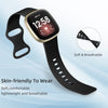 Silicone Bands with Case | Fitbit Sense & Fitbit Versa 3 Smart Watch | Midnight Blue