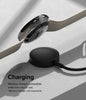 Google Pixel Watch | Bezel Styling Case Adhesive Frame Ring Cover | Black