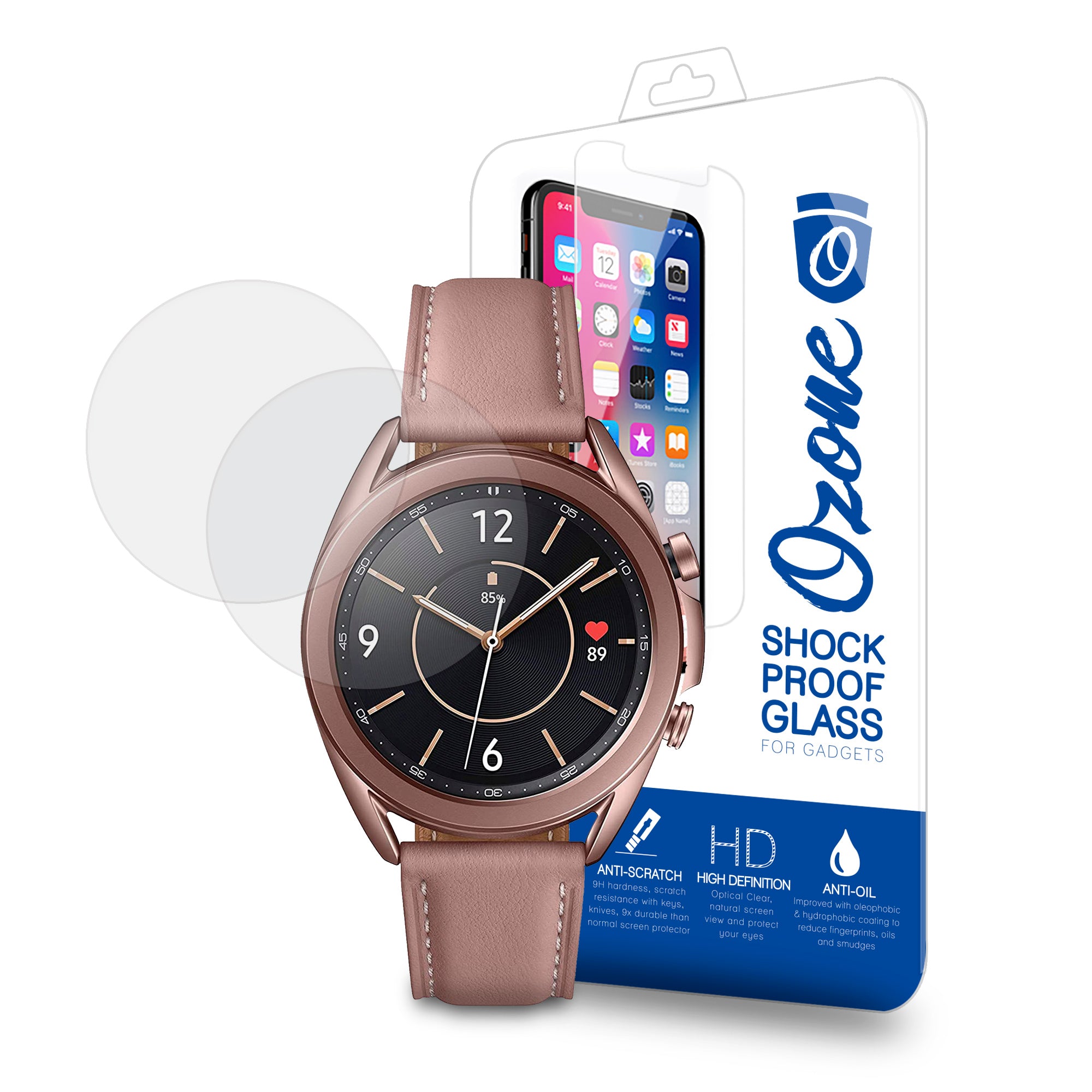 Hd Glass Protector for Samsung Galaxy Watch 3 41mm