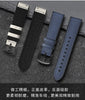 Samsung Galaxy Watch 3 45mm /46mm / Gear S3 Frontier / Classic / Watch GT 2 46mm | 22mm Soft Leather Strap | Blue