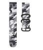 Samsung Galaxy Watch 3 45mm /46mm / Gear S3 Frontier / Classic / Watch GT 2 46mm | Woven Nylon Strap Watch Band   | Camouflage Gray