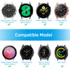 Samsung Galaxy Watch 4 40mm 44mm/Classic/Active 2 40mm 44mm/Galaxy Watch 3 41mm | Milanese Loop Metal Watch Band Strap | Black