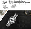 Samsung Galaxy Watch 3 45mm /46mm / Gear S3 Frontier / Classic / Watch GT 2 46mm | Metal Watch Band Straps | Silver