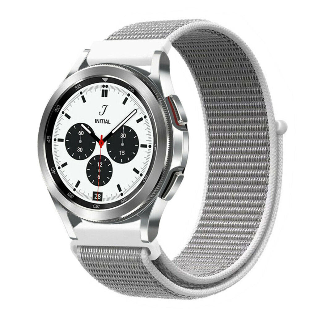Samsung Galaxy Watch 4 40mm 44mm/Classic/Active 2 40mm 44mm/Galaxy Watch 3 41mm | Nylon Strap Watch Band   | Seashell