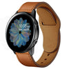 Samsung Galaxy Watch 4 40mm 44mm/Classic/Active 2 40mm 44mm/Galaxy Watch 3 41mm | Leather Wristband Strap | Brown