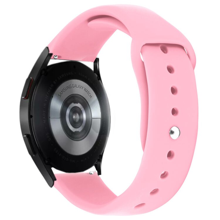 Samsung Galaxy Watch 4 40mm 44mm/Classic/Active 2 40mm 44mm/Galaxy Watch 3 41mm | 20mm Silicone Watch Band  | Pink