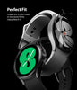Samsung Galaxy Watch 4 44mm Case| Slim Series| Clear + Black