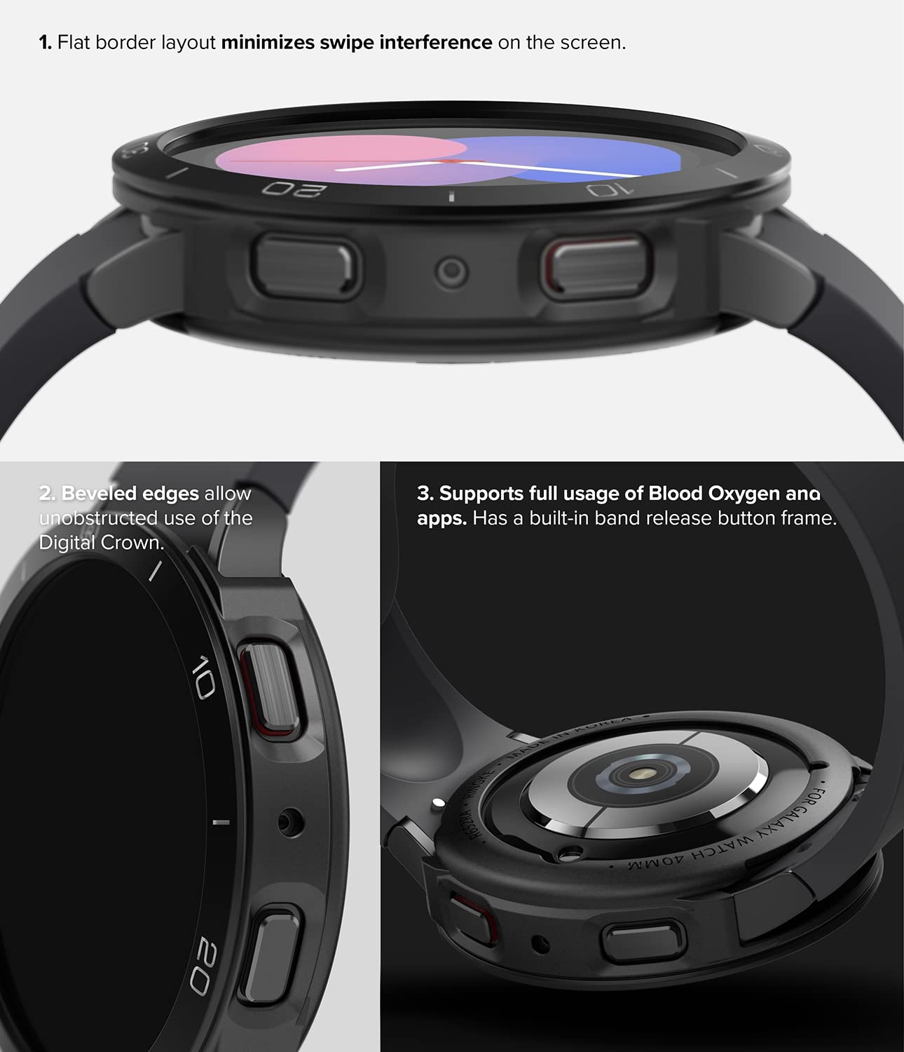 Samsung Galaxy Watch 5 40mm | Air Sports+Bezel Combo Pack| Black + 40-11