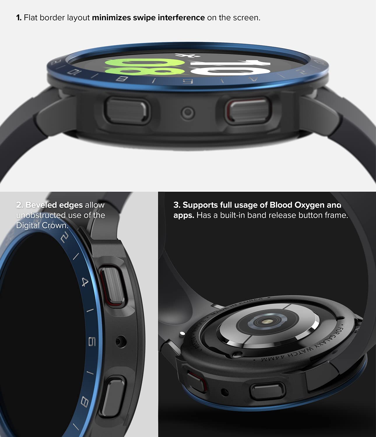 Samsung Galaxy Watch 5 44mm | Air Sports+Bezel Combo Pack| Black + 44-12