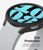 Samsung Galaxy Watch 6 40mm Case| Slim Series | Clear + Matte Black