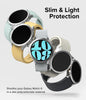 Samsung Galaxy Watch 6 44mm Case| Slim Series | Clear + Chrome
