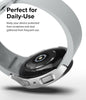 Samsung Galaxy Watch 6 44mm Case| Slim Series | Clear + Chrome