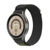 Alpine Loop Straps| Samsung Galaxy Watch 5 40mm 44mm/Galaxy Pro 5 45mm/Galaxy Watch 4 40mm 44mm | Blackgreen