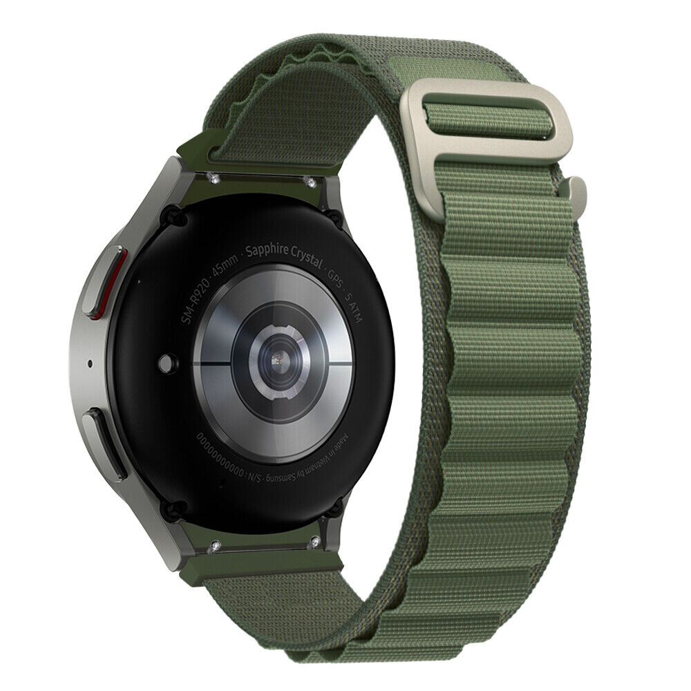 Alpine Loop Straps| Samsung Galaxy Watch 5 40mm 44mm/Galaxy Pro 5 45mm/Galaxy Watch 4 40mm 44mm | Green