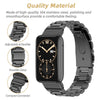Stainless Steel Metal Bracelet Straps for Mi Band 7 Pro- Rose Gold