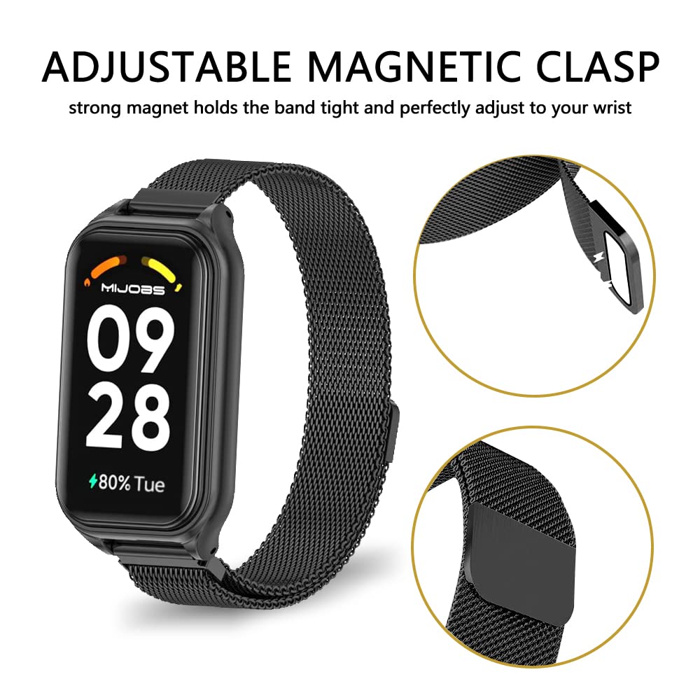 Milanese Loop Strap for Xiaomi Redmi Smart Band 2- Multi