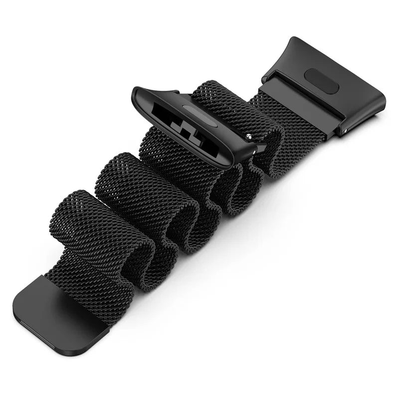 O Ozone - Redmi Watch 3 | Milanese Stainless Steel Band - Black