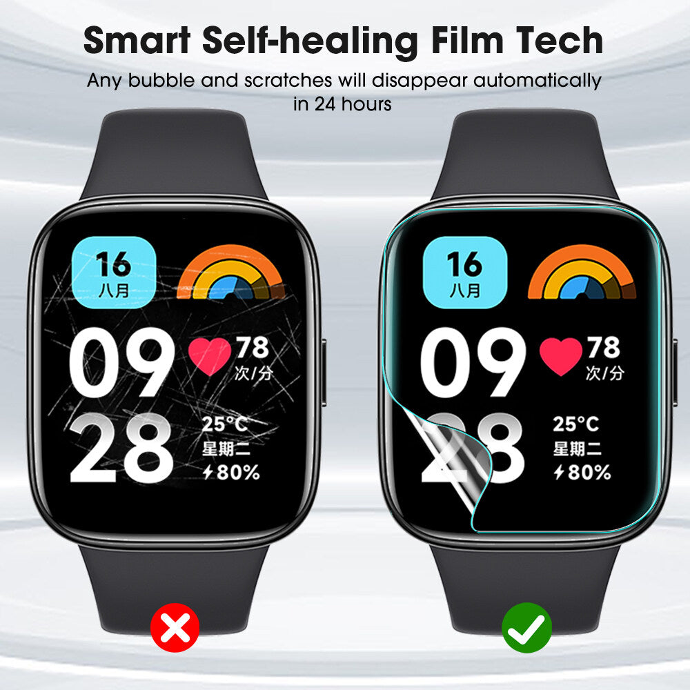 O Ozone - (Pack of 3) Screen Protector For Redmi Watch 4 - Clear
