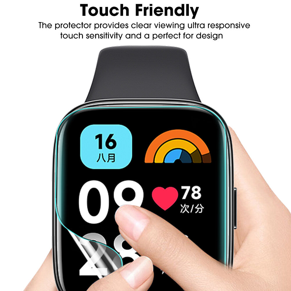 O Ozone - (Pack of 3) Screen Protector For Redmi Watch 4 - Clear