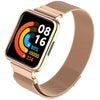 O Ozone - Redmi Watch 2 Lite /Xiaomi Mi Watch 2 Lite | Milanese Stainless Steel Band- Rose Gold