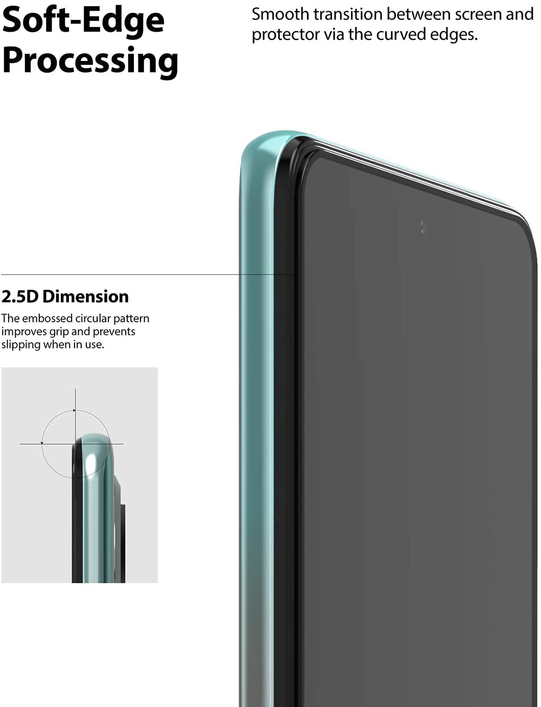 Xiaomi Mi 10i 5G / Mi 10T Lite 5G Screen Protector| Invisible Defender Full Coverage| Black