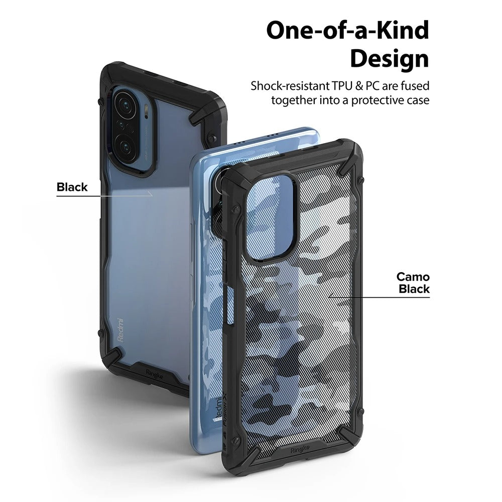 Xiaomi K40 / K40 Pro / K40 Pro + / Poco F3 / Mi 11X / Mi11i Case Cover| Fusion-X Series| Camo Black