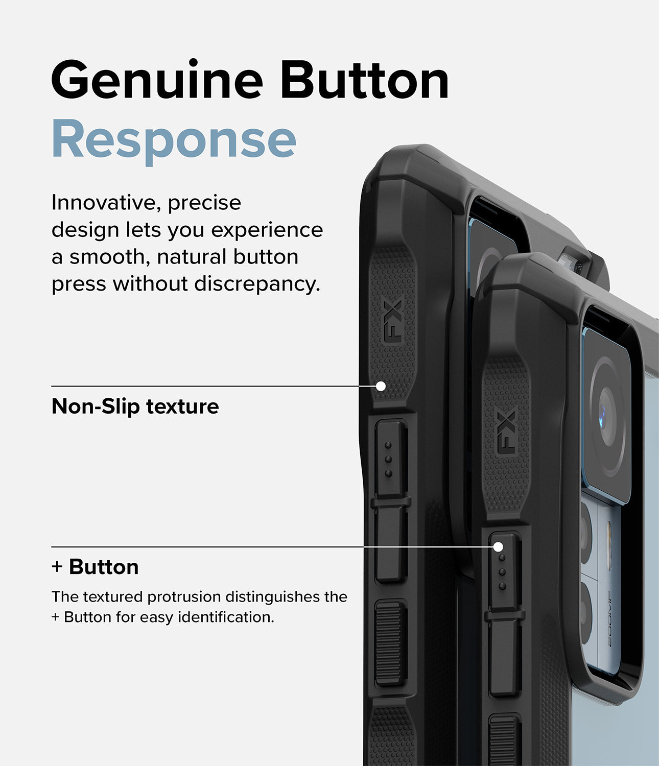 Xiaomi 12T/ 12T Pro Case | Fusion-X Series | Black
