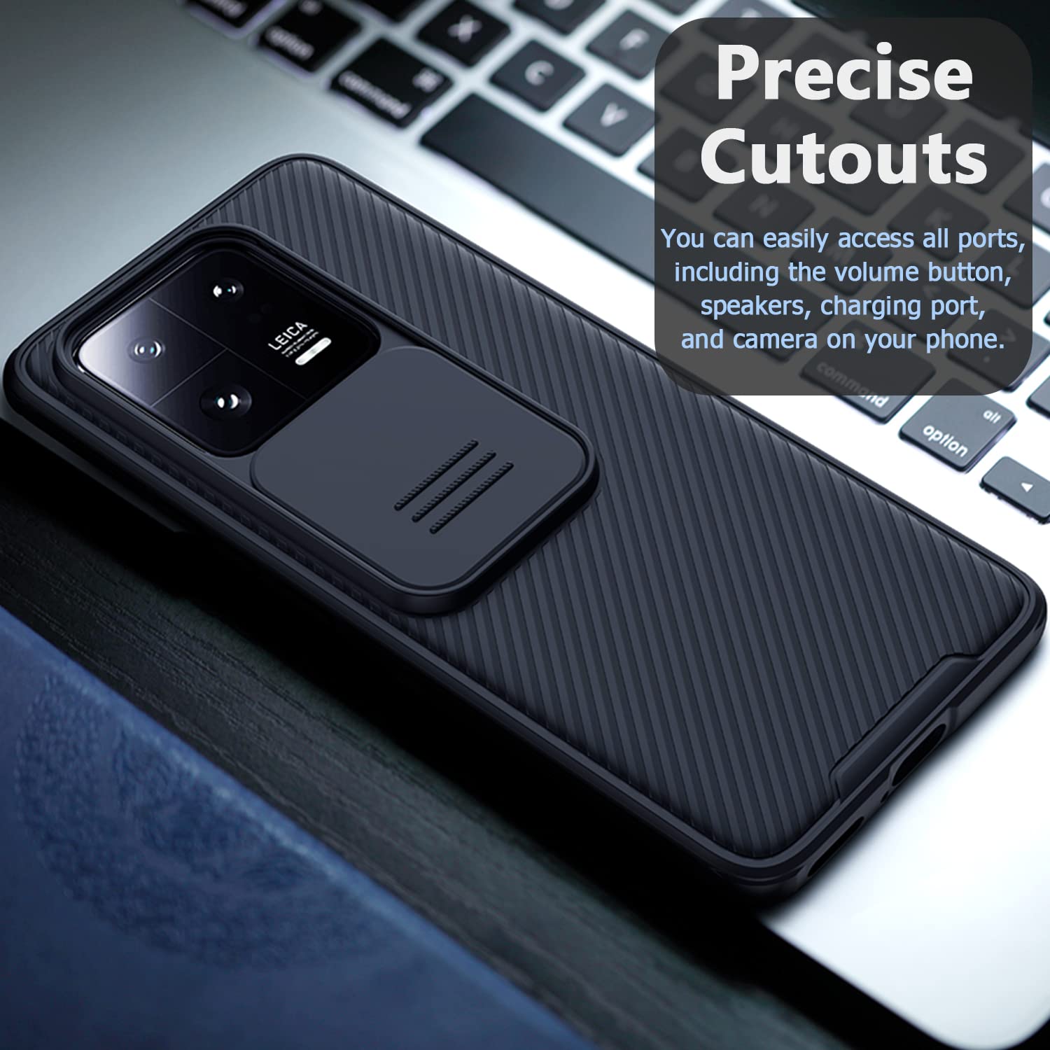 Xiaomi 13 Pro Case Cover | Camshield Pro Series | Blue