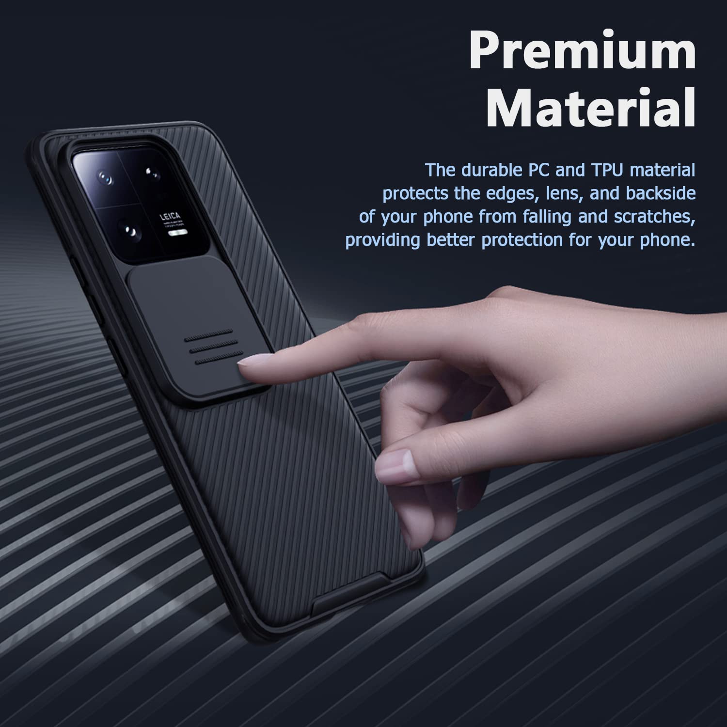 Xiaomi 13 Pro Case Cover | Camshield Pro Series | Blue
