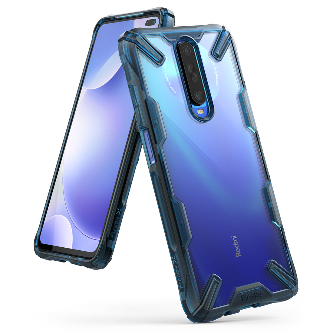 Xiaomi Mi K30 Ringke Fusion X Blue