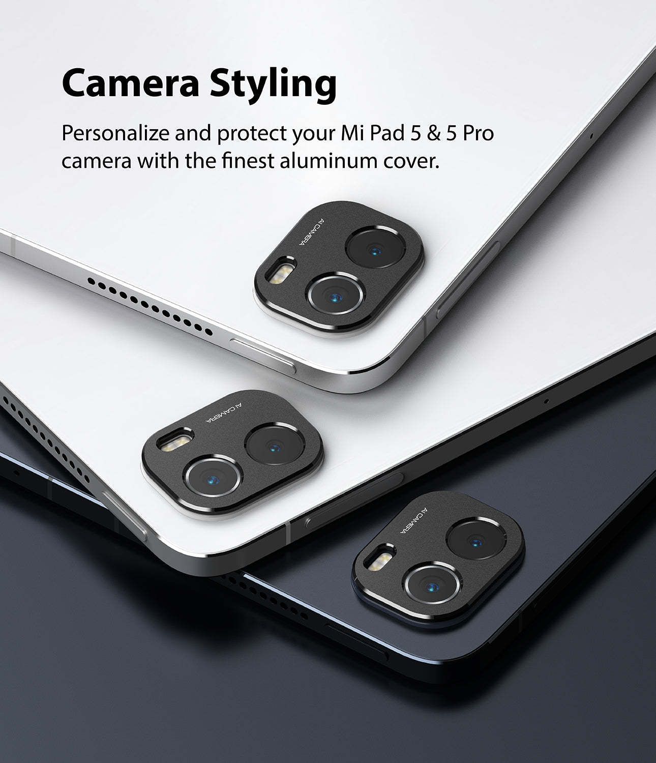 Xiaomi Mi Pad 5 / 5 Pro Lens protectors| Camera Styling| Black