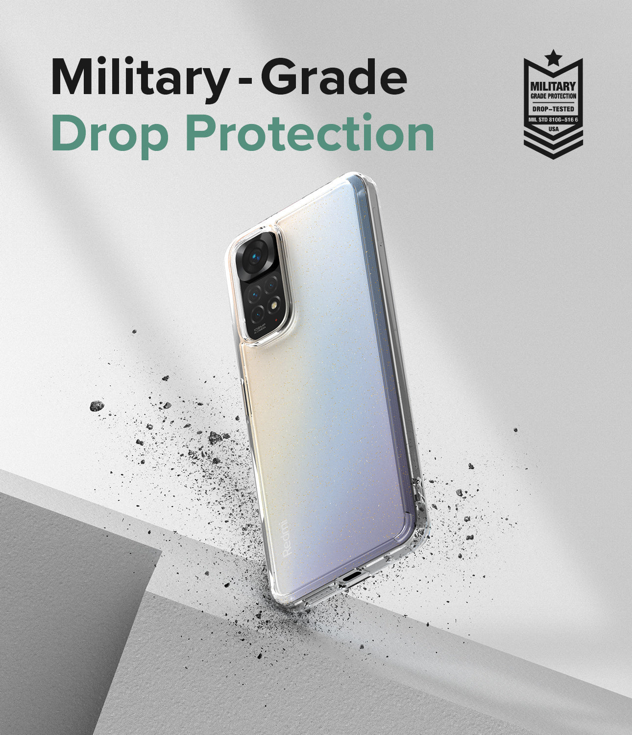 Redmi Note 11 / Note 11S (Global Ver.) Case Cover| Fusion Series| Clear