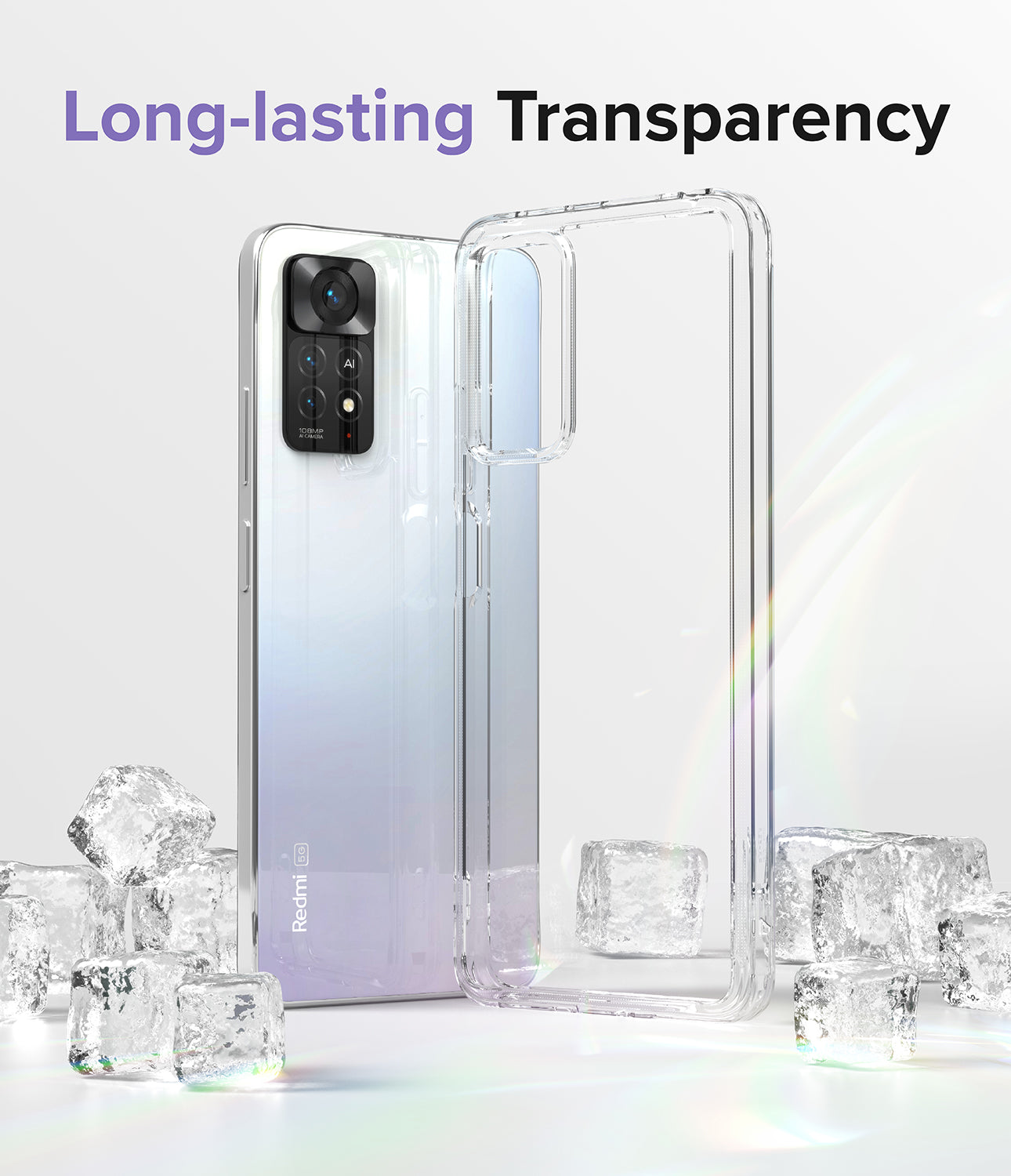 Redmi Note 11 Pro / 11 Pro 5G / 11E Pro(Global), Note 11 Pro+ 5G(India) Case Cover| Fusion Series| Matte Clear