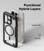 OnePlus 15 Case Cover | Fusion X Magnetic Series | Black
