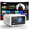BEAM Smart Projector | 30000 Lumens | Android 12.0 | Full HD 1080P | 4K Support | Auto Focus | Dustproof LCD | 2G+32G | Screen Mirroring | 300'' Display