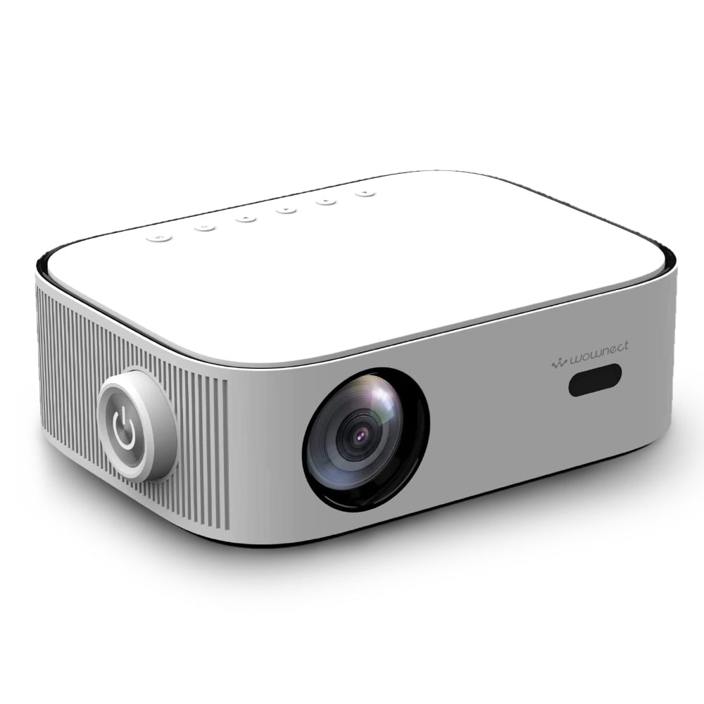thumbnail image 2 of Projector With WiFi 6 And Bluetooth 5.2, 600 ANSI Native 1080P 4K Supported 2 of 12