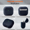 Leather Touch Case for AirPods 4- Grey