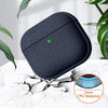 Leather Touch Case for AirPods 4 - Black