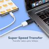 USB C to USB Adapter Pack of 2, USB 3.0 Female to Thunderbolt 4/3 Adapter Compatible with MacBook Pro Air, iPad, iPhone, Galaxy Notebook&More