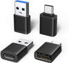USB C to USB A & USB A to USB C Adapter Combo, 10Gbps USB 3.2 OTG, Fast Data Transfer & Charging, for iPhone 15/16/17, iPad Pro,MacBook, Laptop Accessories