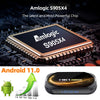 Mini Smart Android 11.0 Tv Box HK1 RBOX X4S  [4GB / 64GB]