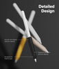 Apple Pencil 2nd Generation Apple Pencil Pro Case | Silicone Drafting Grip Holder | Black