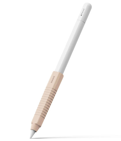 Apple Pencil 2nd Generation Apple Pencil Pro Case | Silicone Drafting Grip Holder | Pink Sand