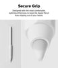 Apple Pencil 2nd Generation Apple Pencil Pro Case | Silicone Drafting Grip Holder | White