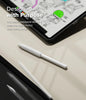 Apple Pencil 2nd Generation Apple Pencil Pro Case | Silicone Drafting Grip Holder | White
