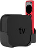 Apple TV Wall Mount Bracket with Remote Holder – Compatible with Apple TV 4K & HD – Spac