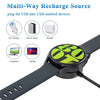 For Samsung Galaxy Watch 7/6/6 |Replacement USB Charger Cable Cord Stand - Black